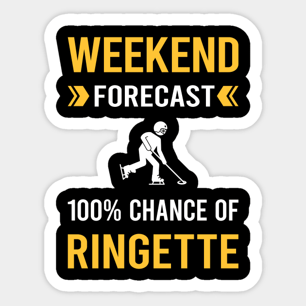 Weekend Forecast Ringette Sticker by Good Day